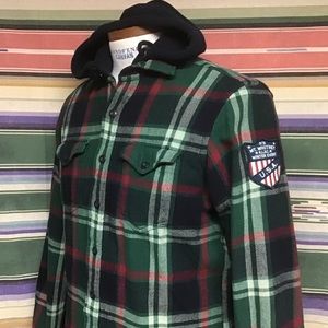 EUC POLO Mt Whitney flannel sz L